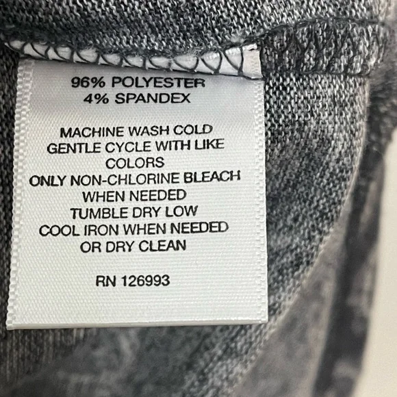 HANNAH Paisley Print Grey Open Front Knitted Cardigan Sweater Size L - Picture 8 of 10